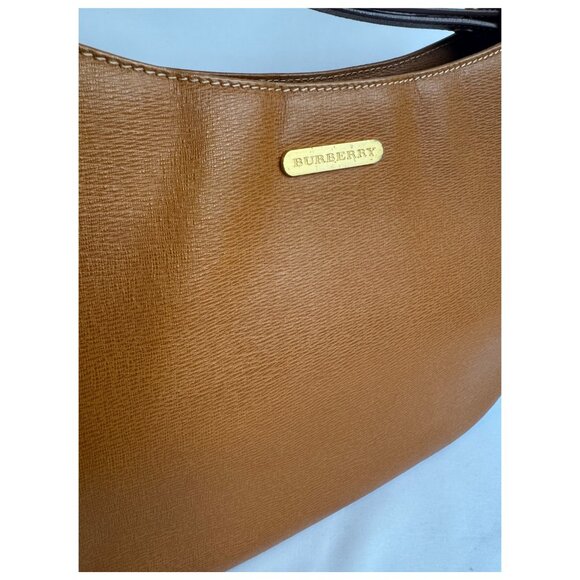 BURBERRY BROWN LEATHER SHOULDER BAG PRELOVED BURBERRY - Picture 5 of 13